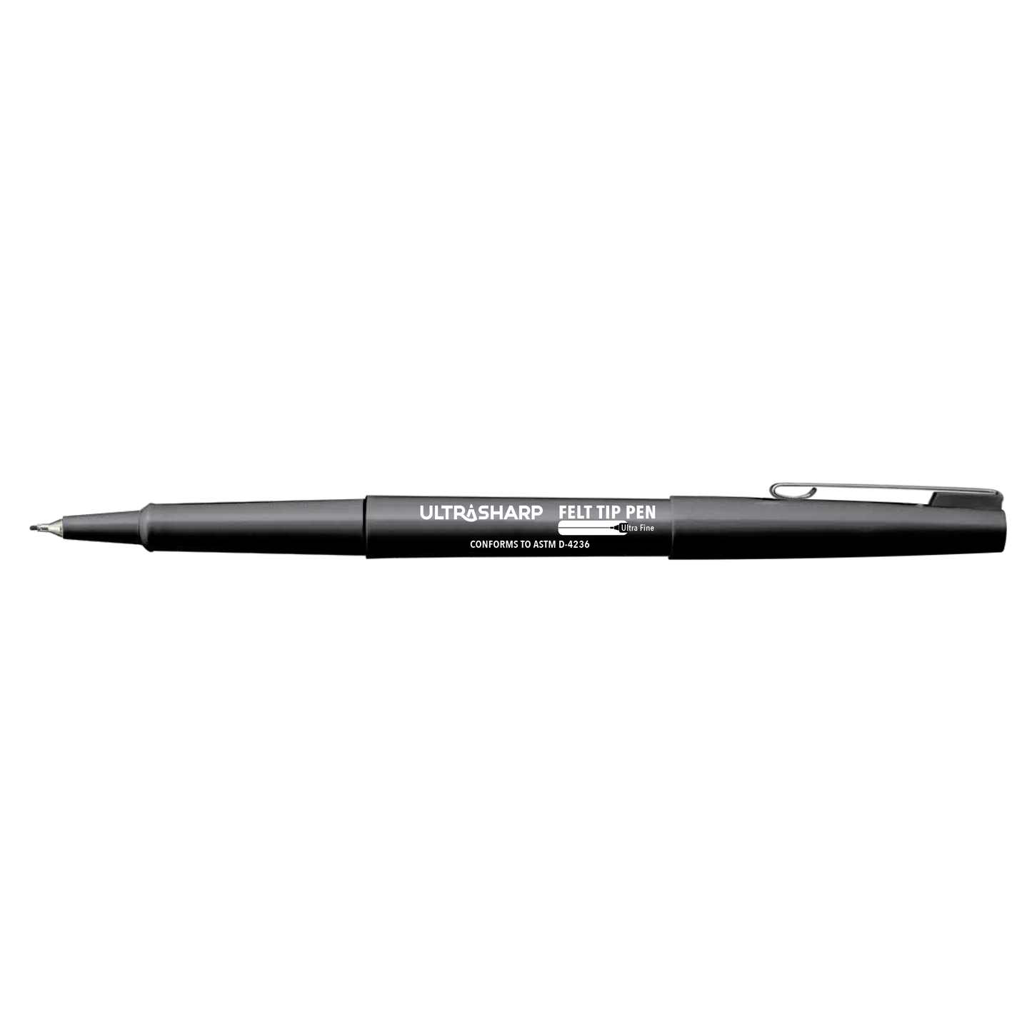 UltraSharp White Box 36 ct Ultra Fine Felt Tip Markers