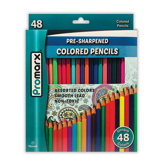 Colored Wood-Free Pencils 48 ct