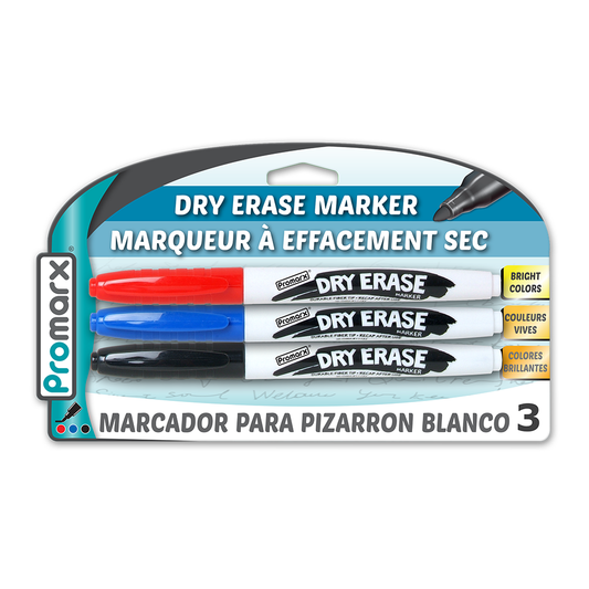 Pocket Dry-Erase Markers 3 ct