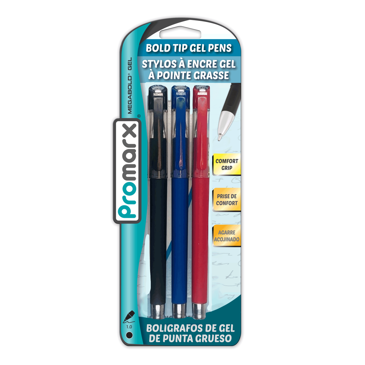 Megabold Gel 1.00mm 3 ct Promarx