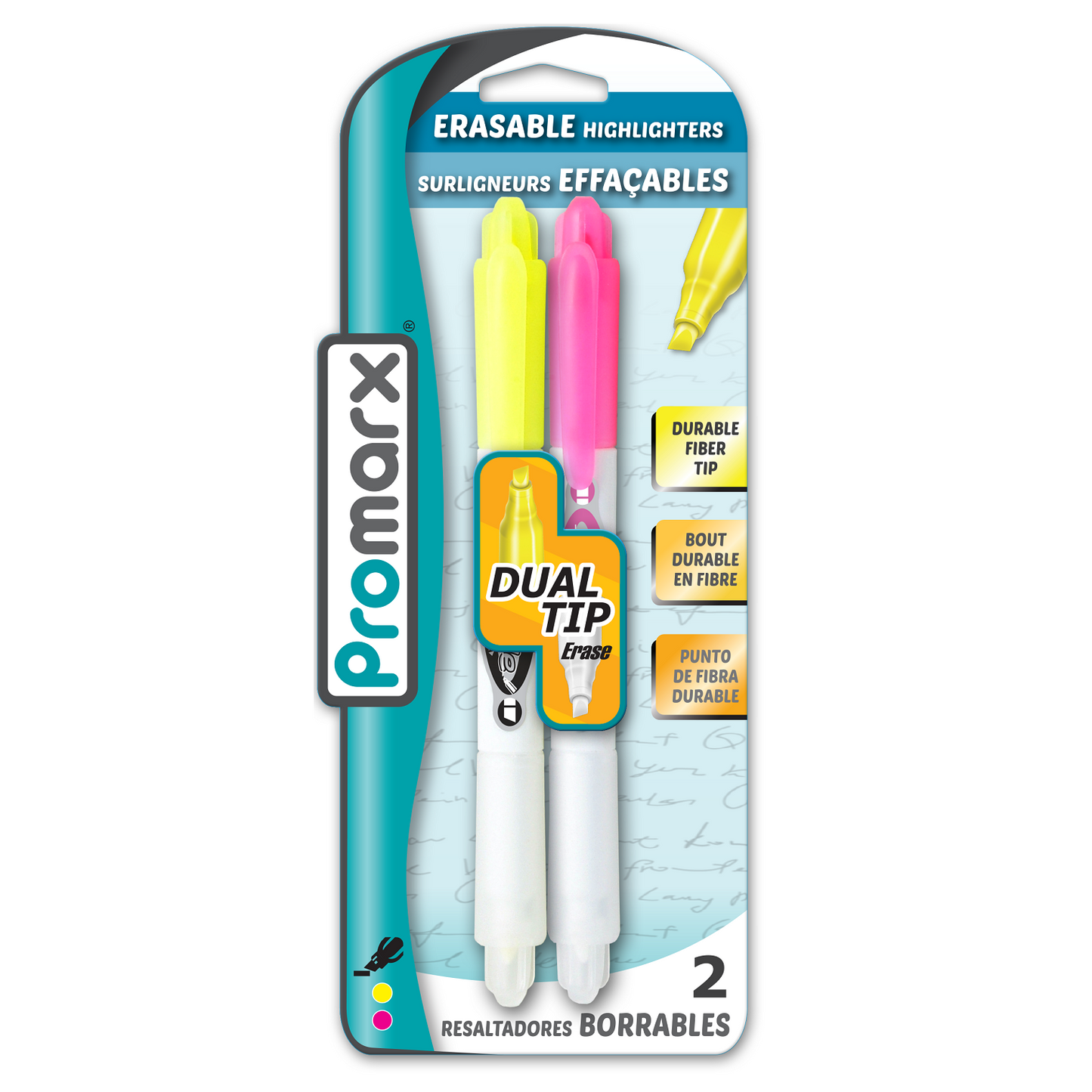 Erasable Highlighters 2 ct