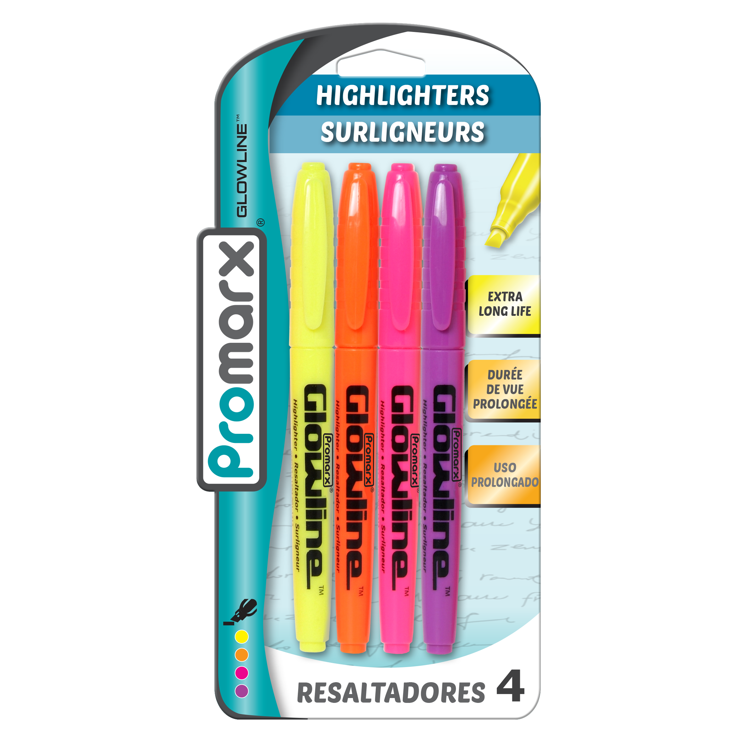 Pocket Highlighters 4 ct – Promarx