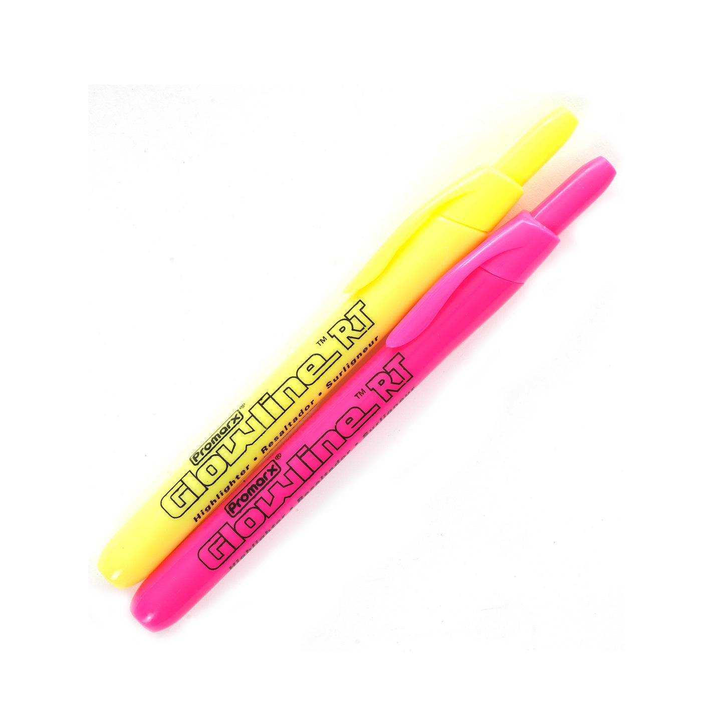 Retractable Highlighters 2 ct