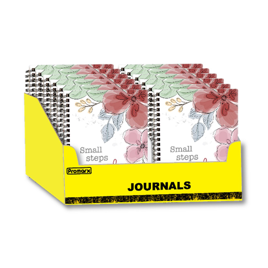 Hardbound Journal “Small Steps” Design