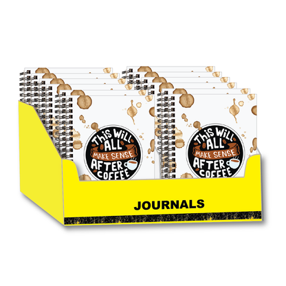 Hardbound Journal “Coffee Obsessed” Design