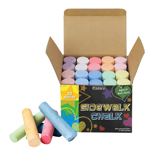 Jumbo Colored Chalk 20 ct