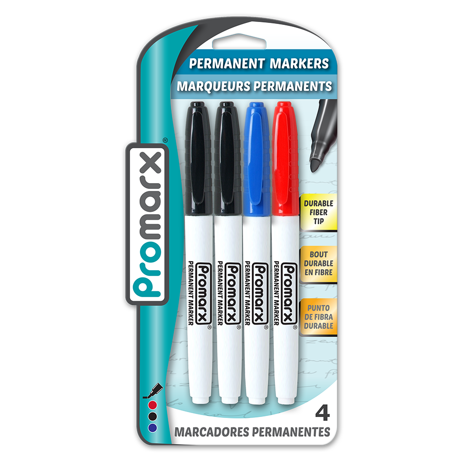 Permanent Markers 4 ct