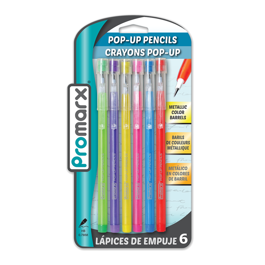 Pop-Up Pencils 6 ct
