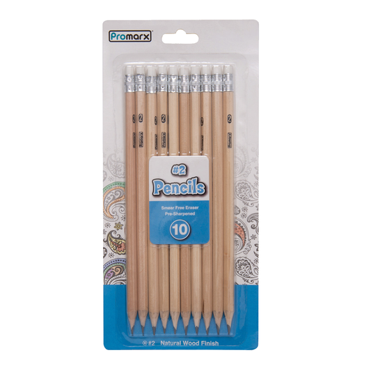 Pre-sharpened Pencils 10 ct