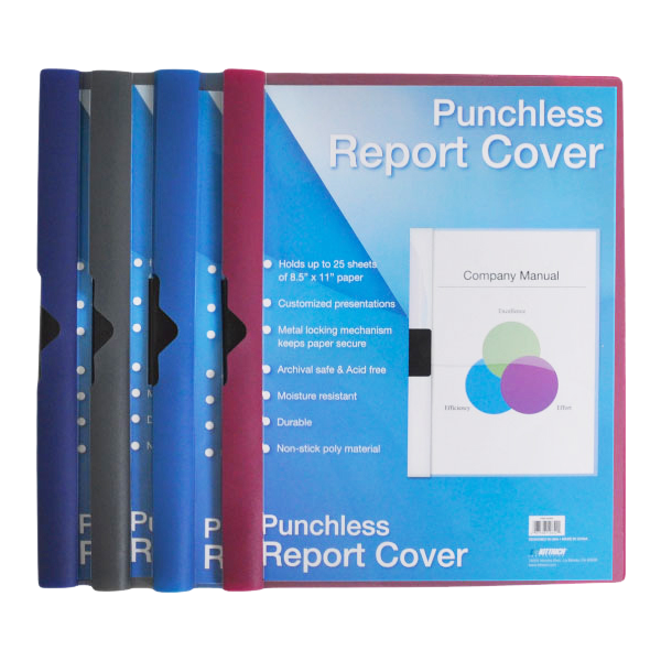 Punchless Poly Report Covers